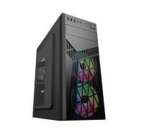 BAZAR - EUROCASE skříň ML N6-560B, Midi Tower, 2x USB 3.0, 2x audio, bez zdroje - Po opravě