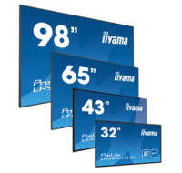 iiyama ProLite LH5060UHS-B1AG, 24/7, 125,7 cm (49,5''), 4K, USB, RS232, Ethernet, Wi-Fi, Android, kit (RS232), black