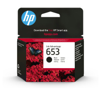 HP 653 Black Original Ink Advantage Cartridge (360 pages)