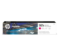 HP 981X High Yield Magenta Original PageWide Cartridge (10,000 pages)