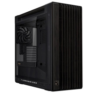 ASUS case PROART PA602 WOOD TG PWM BLACK, Mid Tower, průhledná bočnice, černá