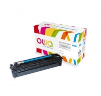 OWA Armor toner pro HP Color Laserjet Pro 200 M251, M276, 1800 Stran, CF211A, modrá/cyan