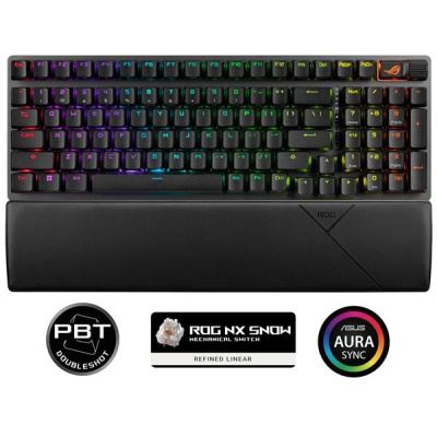 ASUS klávesnice ROG STRIX SCOPE II 96 WL/NXSW/US/PBT