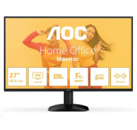 AOC MT 27" Q27B35S3 - 2560x1440,IPS,120Hz,1xHDMI,1xDP