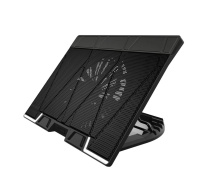 ZALMAN Stojan na notebook ZM-NS3000, až 17", 3xUSB, 1xUSB-C, Naklápěcí, černá