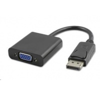 PREMIUMCORD Redukce DisplayPort - VGA 15cm (M/F, černá)