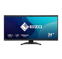 EIZO MT 34" EV3450XC-BK FlexScan, IPS, 3840x1440, 300nit, 1000:1, 5ms, USB-C, DisplayPort, USB, HDMI, Repro, Černý