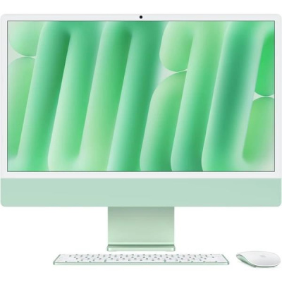 Apple iMac 24'' 4.5K display M4 chip 10-core CPU and 10-core GPU, 16GB, 256GB SSD - Green