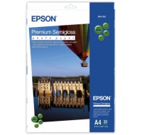 EPSON Paper A4 Premium Semigloss Photo - 20 sheets