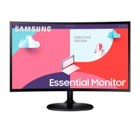 SAMSUNG MT LED LCD Monitor 27" S360C FullHD - Prohnutý 1800R, VA, 1920x1080, 4ms, 75Hz,HDMI,VGA