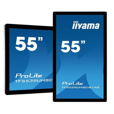 iiyama ProLite TF5539UHSC-B1AG, 139cm (55''), Projected Capacitive, 4K, black