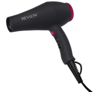 Revlon Smooth Brilliance RVDR5251E fén na vlasy, 2000 W, 2 rychlosti, 3 teploty, 2 nástavce, černý