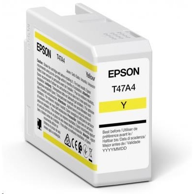 EPSON ink Singlepack Yellow T47A4 UltraChrome Pro 10 ink 50ml