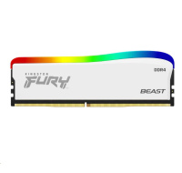 KINGSTON DIMM DDR4 16GB 3200MT/s CL16 FURY Beast Bílá RGB SE