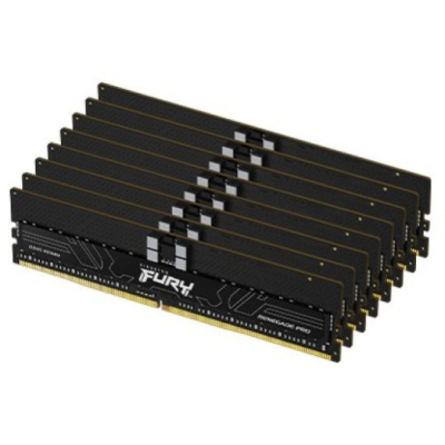 BAZAR KINGSTON DIMM DDR5 256GB (Kit of 8) 6400MT/s CL32 ECC 2Rx8 FURY Renegade Pro EXPO (ROZBALENO, PLNÁ ZÁRUKA)