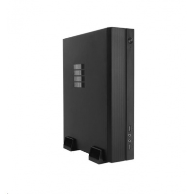 CHIEFTEC skříň Compact Series/mini ITX, IX-06B-OP, Black, bez zdroje