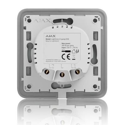 Ajax LightCore 2-gang (45111) - Relé pro LightSwitch (spínač řazení 5-lustrový)