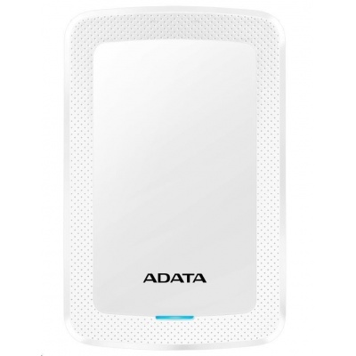 ADATA Externí HDD 1TB 2,5" USB 3.1 HV300, bílá