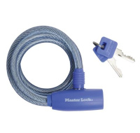 Master Lock Spirálový zámek na kolo  8212EURDPRO - 1,8m - modrý