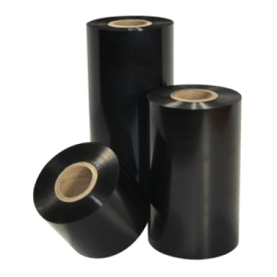 Thermal transfer ribbons, Honeywell, TMX 2020 / HP04, Wax/Resin, 104 mm, 457 m, Out, Black