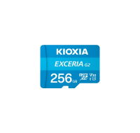 KIOXIA microSD Karta EXCERIA G2 256GB, UHS-I U3 V30, s Adaptérem