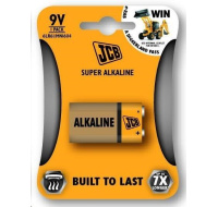 JCB SUPER alkalická baterie 6LR61/9V, blistr 1 ks