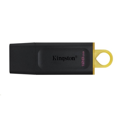 Kingston Flash Disk 128GB USB3.2 Gen1 DataTraveler Exodia (Black + Yellow)