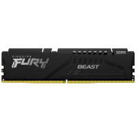 KINGSTON DIMM DDR5 16GB 6800MT/s CL34 ECC FURY Beast XMP Černá