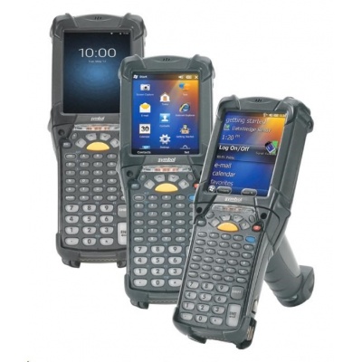 Zebra MC9200 Premium, 1D, SR, BT, Wi-Fi, Gun, disp., RFID, IST
