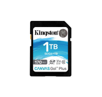 Kingston SDXC karta 1TB Canvas Go! Plus, R:170/W:90MB/s, Class 10, UHS-I, U3, V30