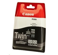 Canon CARTRIDGE PGI-525 PGBK černá TWIN-PACK pro PIXMA MG5150, iX6550, MG5150, MG5250, MG5350, MG6150, MG8150 (680 str.)