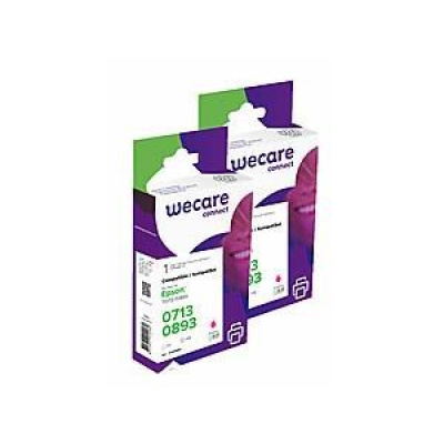 WECARE Armor cartridge pro EPSON Stylus D78/ DX4000 (T071340), sada červená, 2x9ml