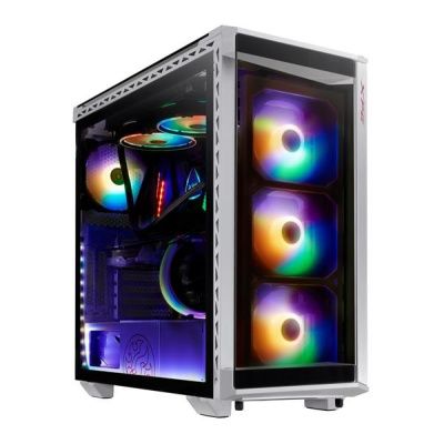 ADATA XPG case BATTLECRUISER Mid-Tower, bez zdroje, 4x 120mm ARGB Fan, Bílá