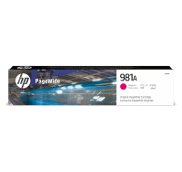 HP 981A Magenta Original PageWide Cartridge (6,000 pages)