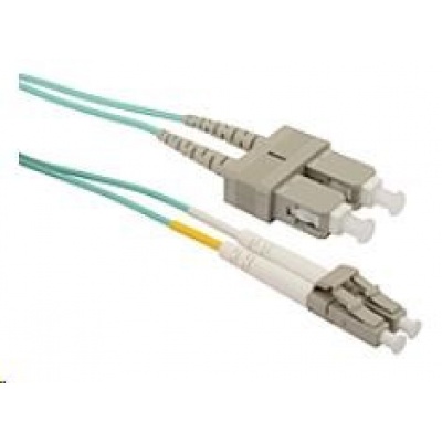 Solarix Patch kabel 50/125 LCupc/SCupc MM OM3 2m duplex SXPC-LC/SC-UPC-OM3-2M-D