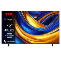 BAZAR - TCL P655 75" TV, 4K Ultra HD, LED, Google TV, HDR, Bluetooth, WiFi, Dolby Audio, Chromecast - poškozený obal
