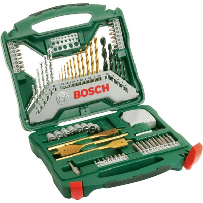 BOSCH 70dílná sada X-Line s povlakem TiN