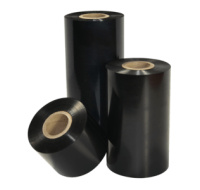 Honeywell thermal transfer ribbon, TMX 1310 / GP02 wax, 77mm, 25 rolls/box, black