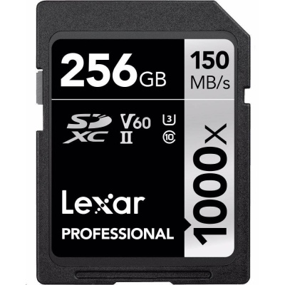 Lexar SDXC 256GB Pro 1000X