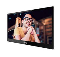 AOC MT IPS LCD WLED 15,6" 16T3EA - IPS panel, 1920x1080, USB-C přenosný monitor