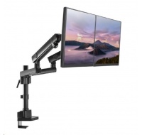 Dvouramenný stolní držák na 2 monitory Mounts AX812