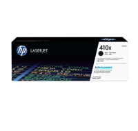 HP 410X Black LJ Toner Cart, CF410X (6,500 pages)