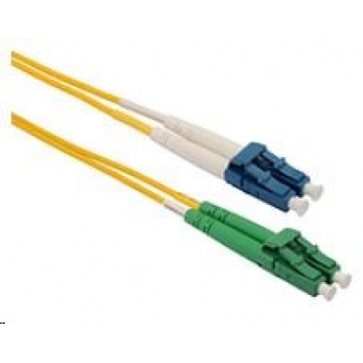 Solarix Patch kabel 9/125 LCapc/LCupc SM OS 1m duplex SXPC-LC/LC-APC/UPC-OS-1M-D