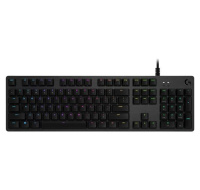 Logitech Mechanical Gaming Keyboard G512 CARBON LIGHTSYNC RGB with GX Red switches - CARBON - US INT'L - USB - IN