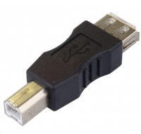 PremiumCord USB redukce A-B, Female/Male