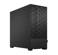 FRACTAL DESIGN skříň Pop Air Black Solid, 2x USB 3.0, bez zdroje, ATX