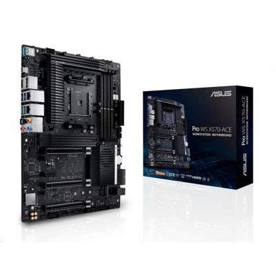ASUS MB Sc AM4 Pro WS X570-ACE, AMD X570, 4xDDR4, 1xDP, 1xHDMI
