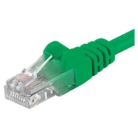 PremiumCord Patch kabel UTP RJ45-RJ45 CAT6 7m zelená