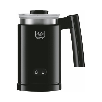 Melitta Cremio napěňovač mléka, šlehač mléka, 450 W,  250 ml, funkce ohřevu mléka, černý