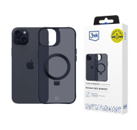 3mk Smoke Case Mag&Stand pro Apple iPhone 15